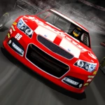 stock car racing android application logo